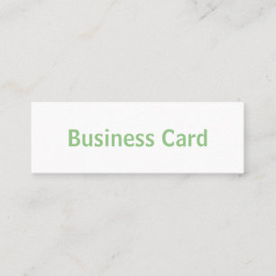 Carte De Visite Mini Créez votre propre 3,0" x 1,0"