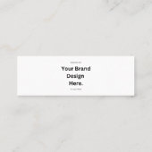 Carte De Visite Mini Créez votre propre conception et impression (Dos)