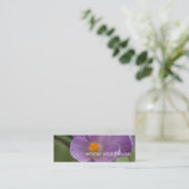 Carte De Visite Mini Crocus mauve PICT5930 (Debout devant)