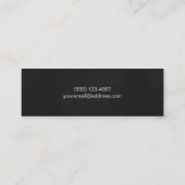 Carte De Visite Mini Cute Faux Sequins Beauté Maquillage Mode Artiste 3 (Dos)