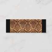 Carte De Visite Mini Damas - Brown & beige (Dos)