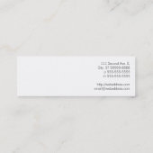 Carte De Visite Mini Davenport ou sofa (Dos)