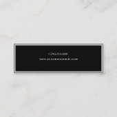 Carte De Visite Mini Deco (Dos)