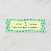 Carte De Visite Mini Déjeuner minimum (Dos)