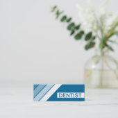 Carte De Visite Mini DENTISTE rétro (Debout devant)