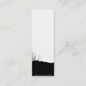 Carte De Visite Mini Des soins vient le courage/signet (Dos)