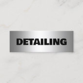 Carte De Visite Mini Détailleur de voiture (Devant)