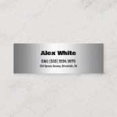 Carte De Visite Mini Détailleur de voiture (Dos)