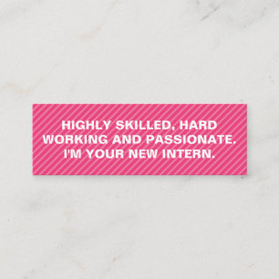 Carte De Visite Mini Devis en gras