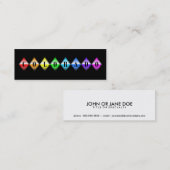 Carte De Visite Mini diamants colorado (Devant / Derrière)