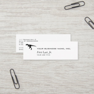 Carte De Visite Mini Dinosaure d'Alectrosaurus