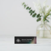 Carte De Visite Mini Directeur de la production cinématographique Produ (Debout devant)