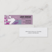 Carte De Visite Mini Direction (Devant / Derrière)