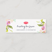 Carte De Visite Mini Distributeur de produits floraux modernes (Devant)