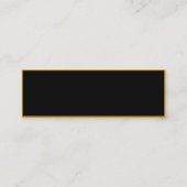 Carte De Visite Mini do-it-yourself Ajouter Un Texte Ou Un Logo D'Image (Devant)