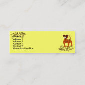 Carte De Visite Mini Doggy Business - - (Dos)