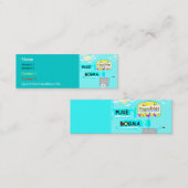 Carte De Visite Mini Dogme pur (Devant / Derrière)