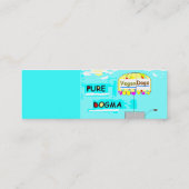 Carte De Visite Mini Dogme pur (Dos)