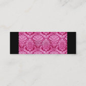 CARTE DE VISITE MINI DOMMASK ROSE (Dos)