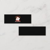 Carte De Visite Mini Dont fold Poker (Devant / Derrière)