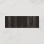 Carte De Visite Mini Dragonflies de Steampunk sur arrière - plan rayé b (Dos)