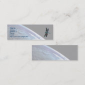 Carte De Visite Mini Dragonfly cosmique, modèle (Devant / Derrière)