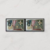 Carte De Visite Mini Drapeaux de bataille célèbres Union - Plaque 1 - (Dos)