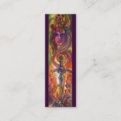 CARTE DE VISITE MINI DURENDAL, ÉPÉE ROMANTIQUE ET ANGE (Dos)