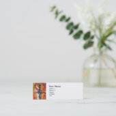 CARTE DE VISITE MINI DURENDAL, ÉPÉE ROMANTIQUE ET ANGE (Debout devant)