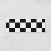 Carte De Visite Mini Échecs - maigres (Dos)