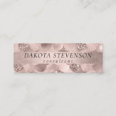 Carte De Visite Mini Échelle Mermaid Posh | Dusty Terracotta Peach Shee (Devant)