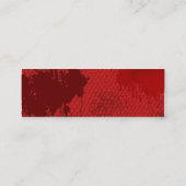 Carte De Visite Mini Échelles sanglantes (Dos)