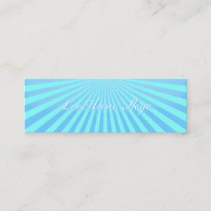 Carte De Visite Mini Éclat de ciel