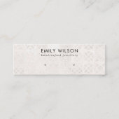 CARTE DE VISITE MINI ÉCRAN D'APPROVISIONNEMENT EN TILE MAROCAIN BLANC T (Devant)