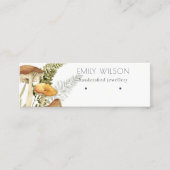 Carte De Visite Mini Écran d'oreille pour le feuillage de fougère (Devant)