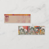 CARTE DE VISITE MINI ÉGOUTTEMENT 1 DE GRAFFITI (Devant / Derrière)