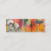 CARTE DE VISITE MINI ÉGOUTTEMENT 2 DE GRAFFITI (Dos)