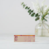 CARTE DE VISITE MINI ÉGOUTTEMENT 2 DE GRAFFITI (Debout devant)