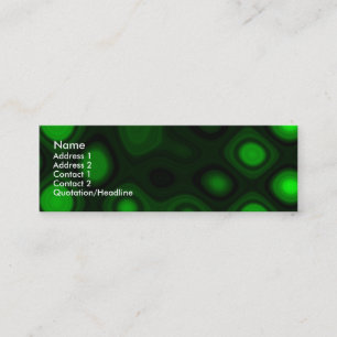 Carte De Visite Mini Electricité verte I - Modèle