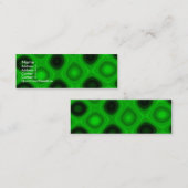 Carte De Visite Mini Électricité verte II (Devant / Derrière)