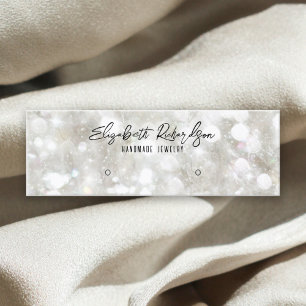 Carte De Visite Mini Élégant écrin en cristal chic Élégant Écran d'orei