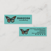 Elégant Monarch Butterfly Esthetician Beauty Salon