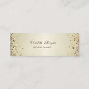 Carte De Visite Mini Élégant Professionnel Raffiné Sophistiqué