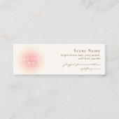 Carte De Visite Mini Elegant Scent Sample Fragrance Mini Tester Card (Devant)