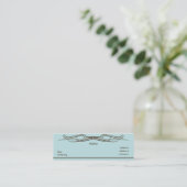 Carte De Visite Mini Élégant - Splendide (Debout devant)