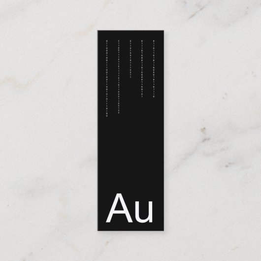 Carte De Visite Mini Élémentaire (Devant)