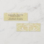 Carte De Visite Mini Éléments soignés (Devant / Derrière)