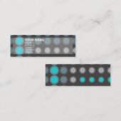 Carte De Visite Mini elipses (Devant / Derrière)