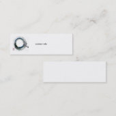 Carte De Visite Mini Énergie de zen, Enso (Devant / Derrière)
