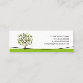 Carte De Visite Mini Entraîneur - Arbre de coeur (Dos)